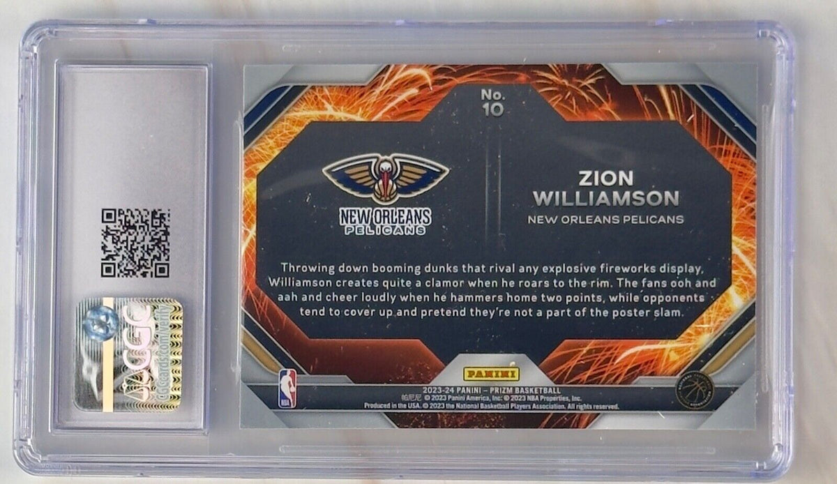 2019 Panini Revolution Zion Williamson #101 PSA 10 Rookie RC