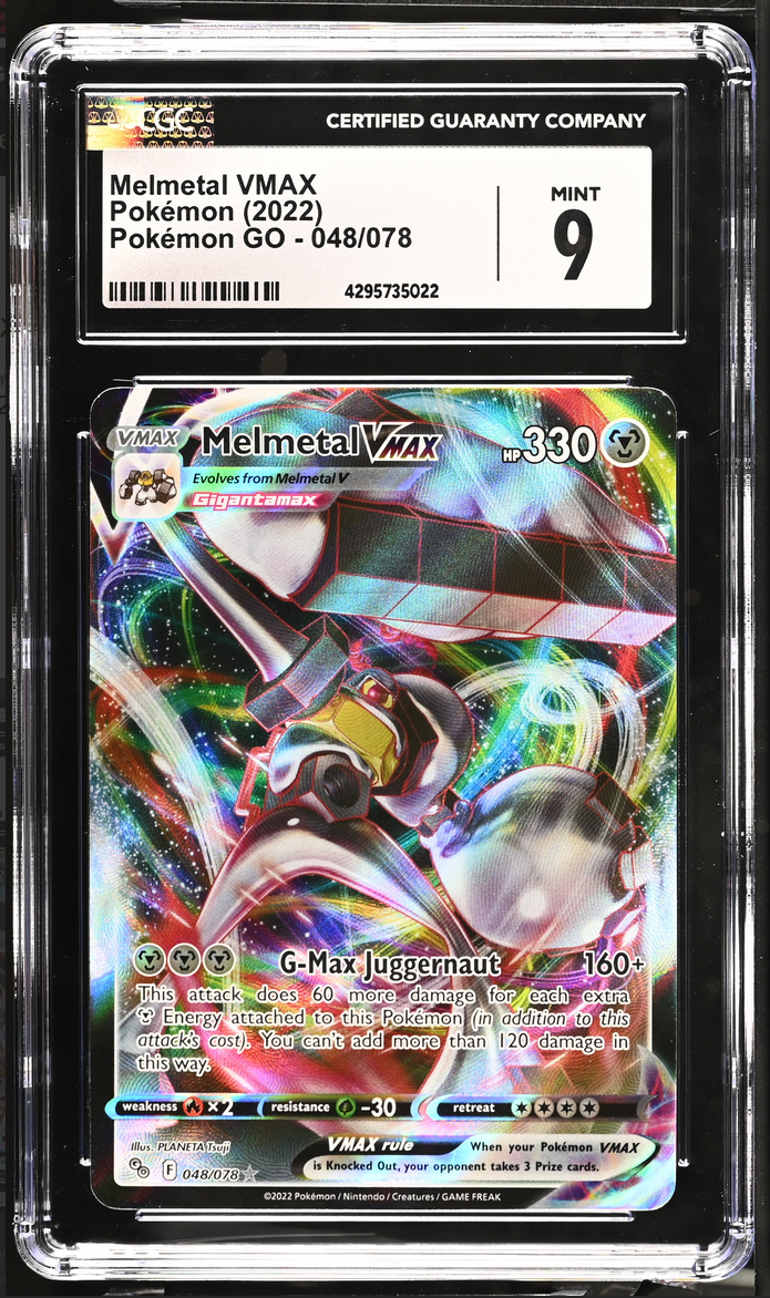 Pokmon Melmetal VMAX 048/078 Pokmon GO | English Martins Collectables Pokmon Melmetal VMAX 048/078 Pokmon GO | English Martins Collectables