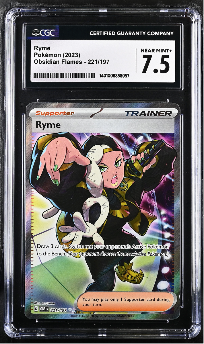 新発売の Pokémon Ryme English | EN OBF - Flames Obsidian 221/197 Box/デッキ/パック