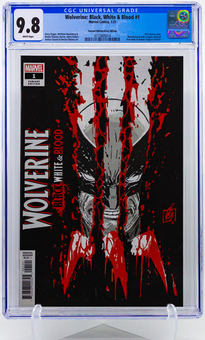 Wolverine: Black, & Blood Variant Error Edition CGC 9.8