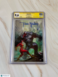 Venom 161 CGC SS 9.6 Parrillo vs Spider Woman Holy Grail Virgin signed McFarlane