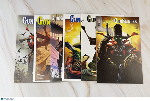 Gunslinger Spawn 23 24 25 26 27 28 Complete Cover B Comic Set McFarlane Image