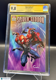 Spider Geddon 0 CGC 9.8 SS Clayton Crain Con Variant Spider Man Video Game