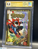 Spawn Director's Cut #1 CGC SS custom label Signed Todd McFarlane