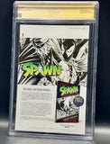 Spawn Director's Cut #1 CGC SS custom label Signed Todd McFarlane