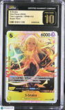 CGC PRISTINE 10 S-Snake SR OP08-112  Foil One Piece TCG