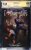 Thundercats #13 Parrillo variant CGC SS 9.8 Siged Lucio Parrillo