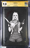 W0RLDTR33 #1 Inhyuk Lee Silver Virgin Foil CGC 3XSS 9.8 Signed Lee Blanco Tynion