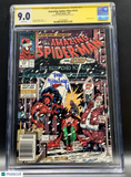 Amazing Spider-Man #314 Newstand CGC 9.0 SS Todd McFarlane