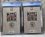 King in Black CGC 9.8 Scorpion Comics Gabriele Dell'Otto Virgin Variant Set