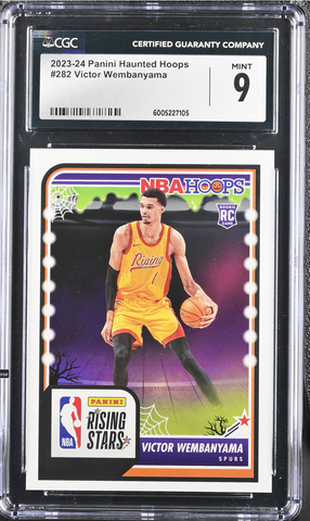 Basketball 2023-24 Panini Haunted Hoops 282 Victor Wembanyama Mint9