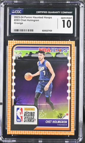 Basketball 2023-24 Panini Haunted Hoops 293 Chet Holmgren Gem Mint 10