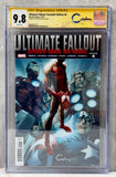 Ultimate Fallout #4 Facsimile CGC SS 9.8 Signed Clayton Crain