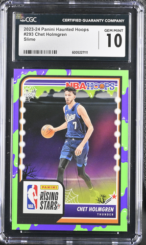 Basketball 2023-24 Panini Haunted Hoops 293 Chet Holmgren GemMint 10