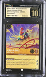 CGC Pristine 10 Lorcana Shimmering Skies Uncommon Alan-A-Dale Rockin' Rooster