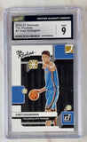 2022-23 Donruss The Rookies Chet Holmgren #2 CGC 9 MINT Rookie RC