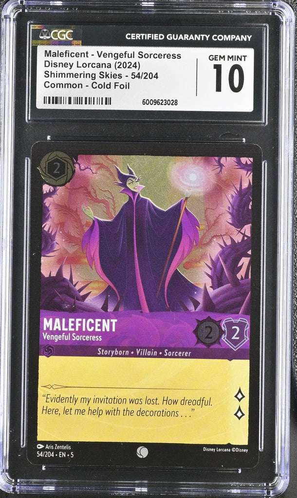 maleficent card lorcana & Diablo 9 Character Version Card Maleficent Monstrous Dragon Legendary
