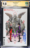 Harley Quinn 75 Cho Trade CGC SS 9.8 HarleyVs Puchline Face Off Signed Frank Cho