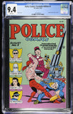 Police Comics #1  CGC 9.4 Facsimile Edition DC Comic