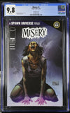 Spawn Universe Misery #1 CGC 9.8 Todd McFarlane Variant Image Comics