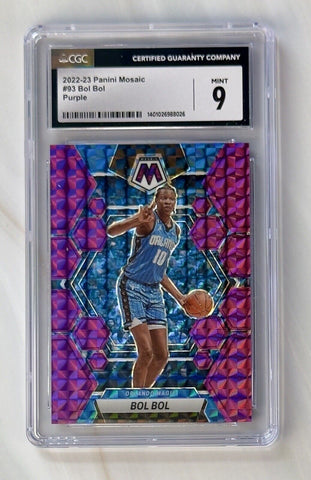 2022-23 Panini Mosaic BOL BOL Purple #93 40/99 CGC 9