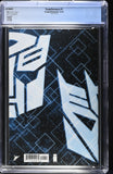 Transformers #1 CGC 9.8 Gold Foil Variant Image/Skybound