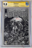 Walking Dead #1 Wizard World B&W Variant CGC 9.8 SS Signed Clayton Crain