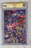Crossover #4 CGC SS 9.8 Scorpion Comics Edition Quah Variant Signed Alan Quah
