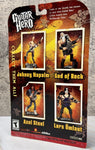 Guitar Hero Johnny Napalm 10" Figure Boxed 2007 Series 1 Toys r Us Exclusive