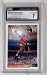 1992-93 UPPER DECK MICHAEL JORDAN #23 CGC 7 NEAR MINT ICONIC CARD HOF GOAT!!!