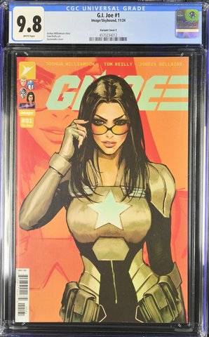 G.I. Joe 1 11/24 Image/Skybound Variant Cover F CGC 9.8