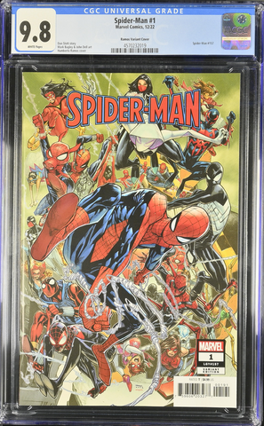 Spider-Man #1 Humberto Ramos cover CGC 9.8