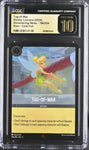 CGC Prinstine 10 Lorcana Shimmering Skies Rare Tug-Of-War Foil 196/204