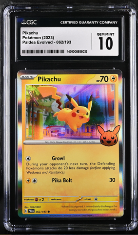 Pokémon Pikachu 062/193 Paldea Evolved - PAL EN | English