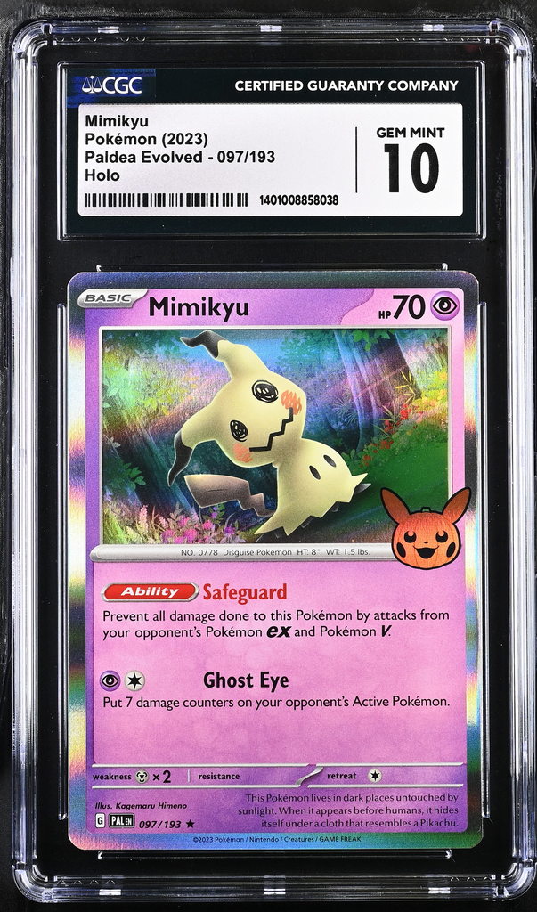 Pokmon Mimikyu 097/193 Paldea Evolved - PAL EN Holo | English Martins Collectables Pokmon Mimikyu 097/193 Paldea Evolved - PAL EN Holo | English Martins Collectables