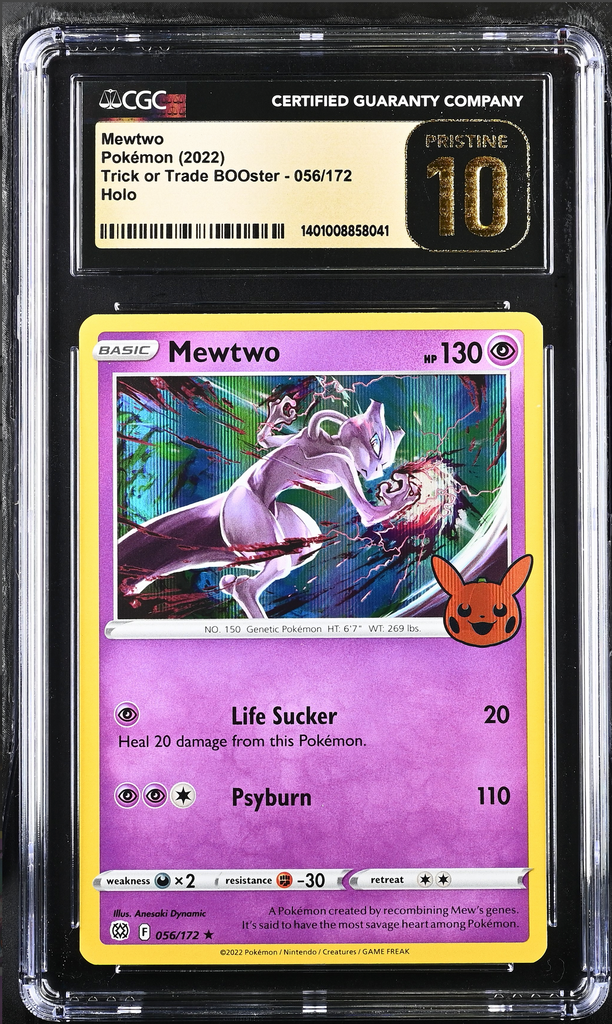 Pokmon Mewtwo 056/172 Trick or Trade BOOster Holo (Pumpkin Stamp) | E Martins Collectables Pokmon Mewtwo 056/172 Trick or Trade BOOster Holo (Pumpkin Stamp) | E Martins Collectables
