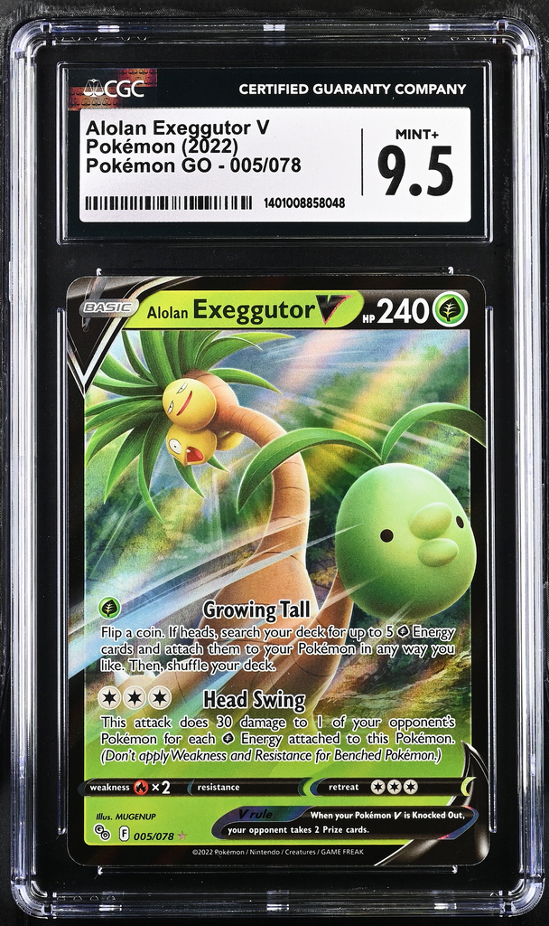 Pokmon Alolan Exeggutor V 005/078 Pokmon GO Double Rare | English Martins Collectables Pokmon Alolan Exeggutor V 005/078 Pokmon GO Double Rare | English Martins Collectables