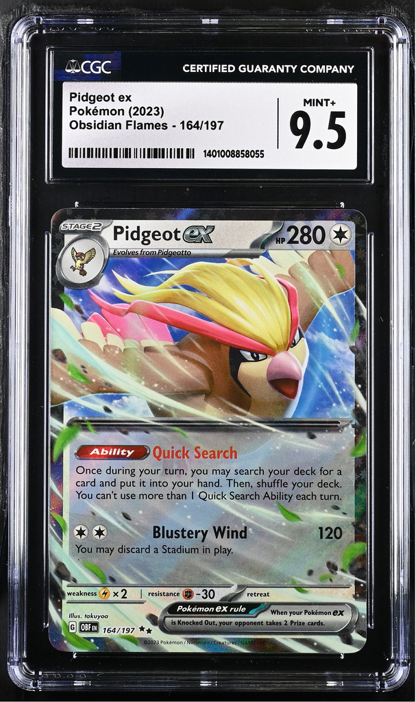 Pokmon Pidgeot ex 164/197 Obsidian Flames - OBF EN | English Martins Collectables Pokmon Pidgeot ex 164/197 Obsidian Flames - OBF EN | English Martins Collectables