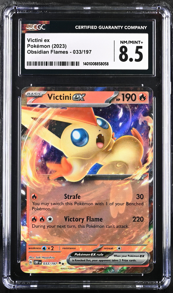 Pokmon Victini ex 033/197 Obsidian Flames - OBF EN | English Martins Collectables Pokmon Victini ex 033/197 Obsidian Flames - OBF EN | English Martins Collectables