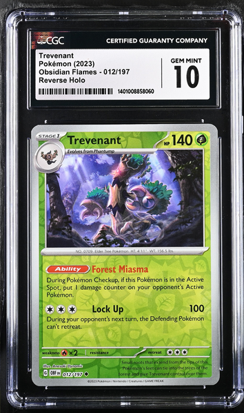 Pokmon Trevenant 012/197 Obsidian Flames - OBF EN Reverse Holo | Engl Martins Collectables Pokmon Trevenant 012/197 Obsidian Flames - OBF EN Reverse Holo | Engl Martins Collectables