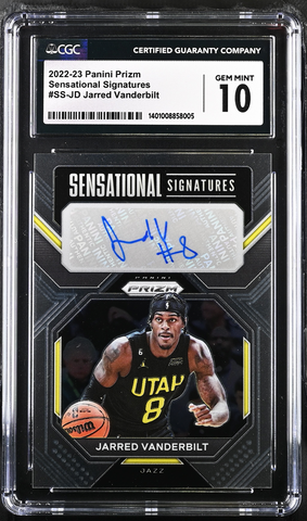 Basketball 2022-23 Panini Prizm Sensational Signatures SS-JD Jarred Vanderbilt