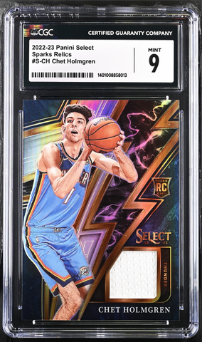 Basketball 2022-23 Panini Select Sparks Relics S-CH Chet Holmgren
