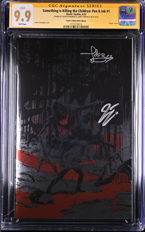 Something is Killing the Children: Pen & Ink #1 Virgin Foil cover CGC SS 9.9