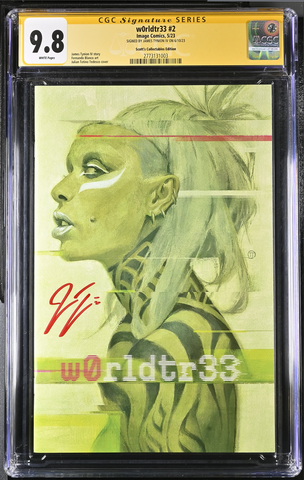 w0rldtr33 #2 Image Comics Scott's Collectables Edition