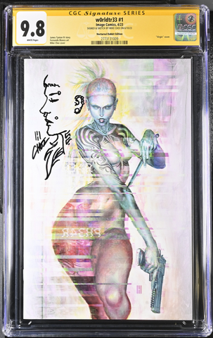 w0rldtr33 #1 Nocturnal Rabbit Edition Signed & Sketch