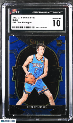 2022 Select Chet Holmgren #83 CGC 10