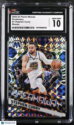 2022 Mosaic Stephen Curry #3 CGC 10