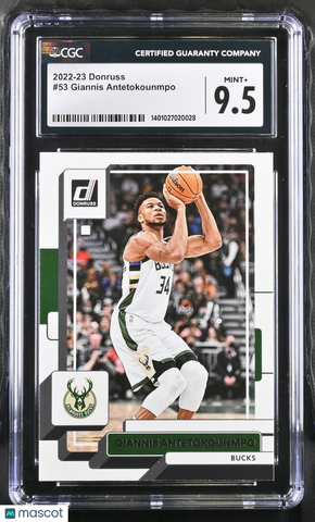 2022 Donruss - Giannis Antetokounmpo #53 CGC 9.5 Bucks