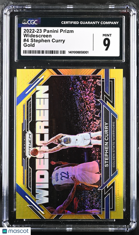 2022 Prizm Stephen Curry #4 CGC 9