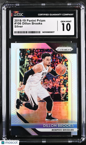 2018 Prizm Dillon Brooks #106 CGC 10